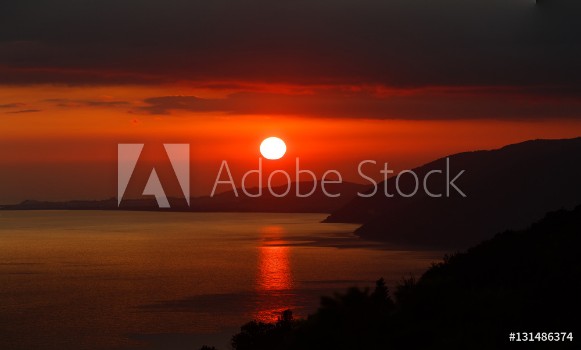 Afbeeldingen van Sunset in Gagra Abkhazia